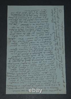 Ferdinand BAC LETTRE AUTOGRAPHE SIGNÉE À Émilie MELBOURNE, 20 février 1948