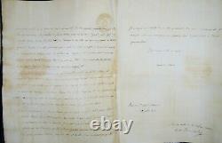 Ferdinando Dal Pozzo Lettre autographe signée Piémont Vérone