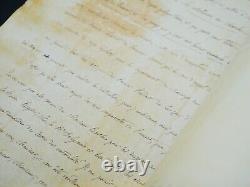 Ferdinando Dal Pozzo Lettre autographe signée Piémont Vérone