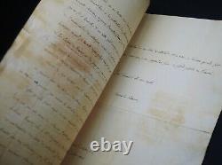 Ferdinando Dal Pozzo Lettre autographe signée Piémont Vérone