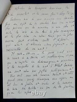 Florise LONDRES LETTRE AUTOGRAPHE SIGNÉE, À Henri BEREAUD, NOVEMBRE 1939