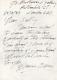 Francis Bacon / Lettre Autographe Signée à Propos De Lucian Freud