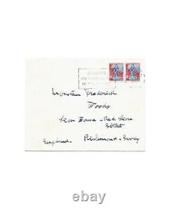 Francis POULENC / Lettre autographe signée / Le Bal Masqué / Cantate profane