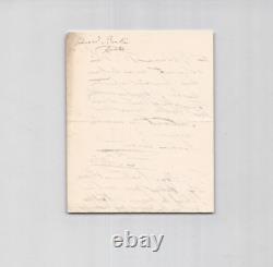 Francisque Édouard BERTIER -Peintre- Lot de 3 lettres autographes signées 1870