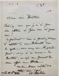 François- Adrien et Louis BOIELDIEU Lettres autographes signées (1812)