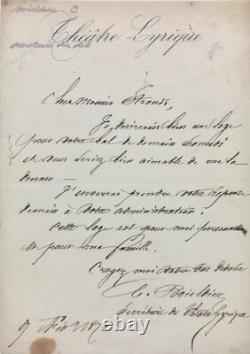 François- Adrien et Louis BOIELDIEU Lettres autographes signées (1812)