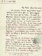 François Mitterrand Longue Lettre Autographe Signée à Son Amante. Janvier 1939