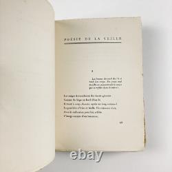 Franz Hellens Poésie De La Veille. Envoi + Lettre Autographe Signés. Nrf Eo