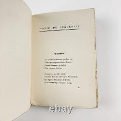Franz Hellens Poésie De La Veille. Envoi + Lettre Autographe Signés. Nrf Eo