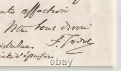 Frédéric Godet Lettre autographe signée Affaire Kochlin-Claudon 1887