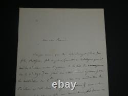 Fromental Halévy Lettre autographe signée sur Schiedmayer 1850