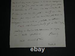 Fromental Halévy Lettre autographe signée sur Schiedmayer 1850