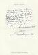 Georges Simenon Lettre Autographe Signée évoque Son Premier Maigret