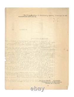 Gaston DOUMERGUE / 2 lettres autographes signées / Maîtresse / Elysée / Mariage