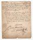 Gaston D'orléans / Lettre Signée (1652) / En Faveur De M. Corberon / Richelieu