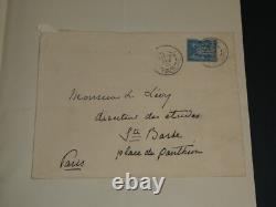 Général Gaston Gallifet Lettre autographe signée 1885