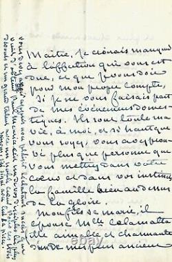 George SAND Lettre autographe signée à Victor HUGO à propos des MISERABLES 1862