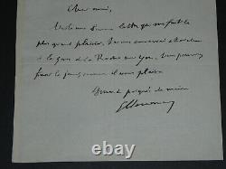 Georges CLEMENCEAU LETTRE AUTOGRAPHE SIGNÉE À Cher ami, 1929