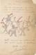 Georges Lafosse Lettre Autographe Sign&eacute;e Avec Illustration Dessin
