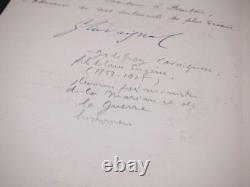 Godefroy CAVAIGNAC lettre autographe signée 1888