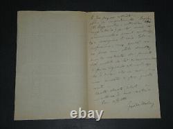 Gustavo Modena Correspondance composée de six lettres autographes signées