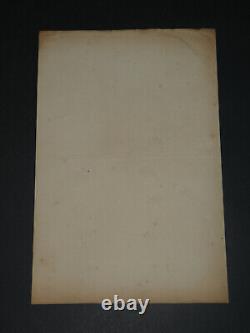 Guy Victor Duperré LETTRE AUTOGRAPHE SIGNÉE Contravention à l'acte de navigation