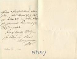 HAAKON VII (Carl af Glücksborg) Roi, Norvège 1872-1957 lettre autographe signée