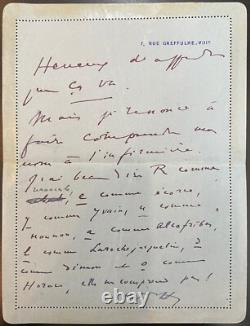 HAHN, Reynaldo. Documents autographes signés HAHN, Reynaldo. Documents autographes signés