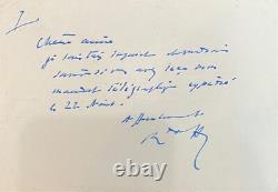 HAHN, Reynaldo. Documents autographes signés