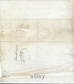 HENRI IV Lettre signée avec lignes autographes