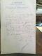Houssaye Arsène Lettre Autographe Signée. 1869. Tombeau De Léonard De Vinci
