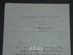 Harold Gatty Lettre dactylographiée signée en partie autographe 3 pages 1937