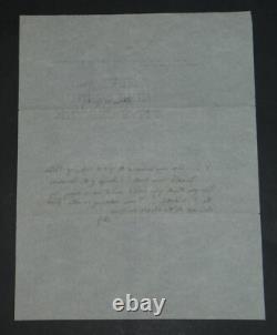 Harold Gatty Lettre dactylographiée signée en partie autographe 3 pages 1937