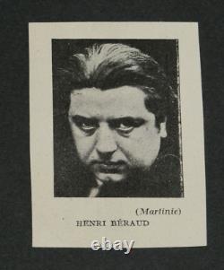 Henri BÉRAUD, Romancier-LETTRE AUTOGRAPHE SIGNÉE ET DIVERS PETITS PAPIERS, 1925