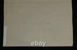 Henri Barbusse Lot de 3 lettres autographes et dactylographiée signées 1909 1915