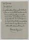 Henri De R&eacute;gnier Lettre Autographe Sign&eacute;e &agrave; Jacques Boulenger Nerval 1914