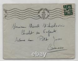 Henry Barraud Lettre autographe signée poignante à Marcel Mihalovici 1940