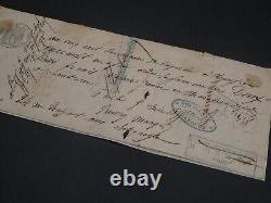 Henry MURGER, Écrivain Lettre autographe signée, à Paris 1855