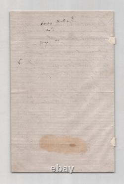 Hervé Mangon 3 lettres et 1 carte de visite autographes signées à Risler 1876