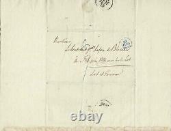 Horace SEBASTIANI Lettre autographe signée. La France & la prise d'Alger / CORSE