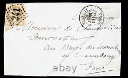 JULES DE GONCOURT Lettre autographe signée Musée du Luxembourg 1869