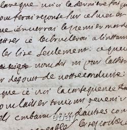 J. B. BOSSUET Lettre autographe signée à Henriette-Thérèse d'Albert de Luynes