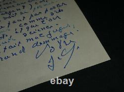 Jacques Chardonne Tres Belle Lettre Autographe Signee A Roger Nimier De 4 Pages