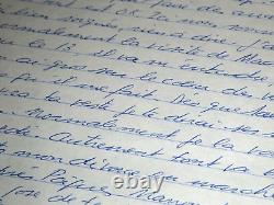 Jacques Mesrine Lettre Autographe Signee A Janine Schneider Prison De La Sante