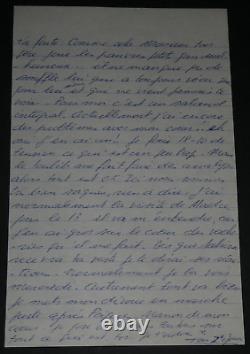 Jacques Mesrine Lettre Autographe Signee A Janine Schneider Prison De La Sante