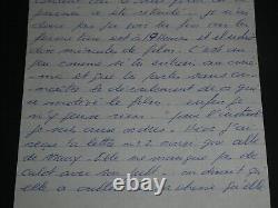 Jacques Mesrine Lettre Autographe Signee A Janine Schneider Prison De La Sante