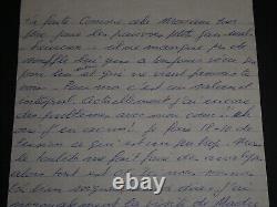 Jacques Mesrine Lettre Autographe Signee A Janine Schneider Prison De La Sante