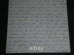 Jacques Mesrine Lettre Autographe Signee A Janine Schneider Prison De La Sante