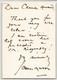 James Mason Lettre Autographe Sign&Eacute;e &Agrave; Claude Armand Grand Collectionneur