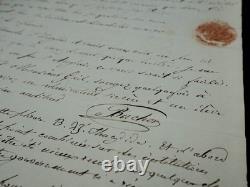 Jean Alexandre BUCHON lettre autographe signée Anacréon à Gail 1816